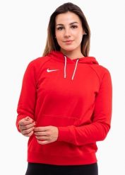 Bluza sportowa damska Nike Wmns Park 20 Fleece. Czerwone bluzy damskie Nike, m, bez wzorów, z bawełny, klasyczne, bez ramiączek, z kapturem. Za 251.85 zł.