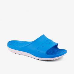 Klapki męskie Coqui - mule, bezszwowe, niebieskie. Brązowe klapki męskie Coqui, bez wzorów, bez zapięcia. Za 129.99 zł.