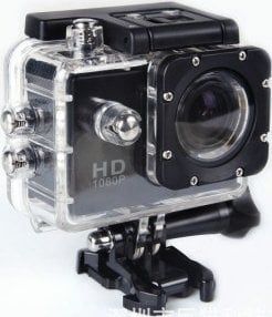 Kamera sportowa DV SJ4000 czarna. Kamery sportowe Whitenergy. Za 54.24 zł.