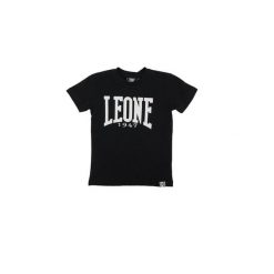 T-shirt z krótkim rękawem, nadrukiem Basic i logo. Czarne t-shirty damskie LEONE 1947 APPAREL, bez wzorów, sportowe, bez kołnierzyka, bez ramiączek. Za 42.06 zł.