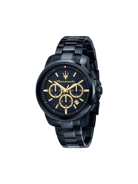 Maserati Zegarek Successo R8873621040 Granatowy. Niebieskie, analogowe zegarki męskie maserati, bez wzorów. Za 919.99 zł.