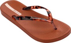 Ipanema Klapki japonki damskie Ipanema Anat Connect brązowy 83648-AJ406 41-42. Brązowe klapki damskie Ipanema, bez wzorów, sportowe, bez obcasa, bez zapięcia. Za 85.98 zł.