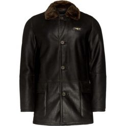 Kurtka AERONAUTICA MILITARE. Brązowe kurtki męskie Aeronautica Militare, bez wzorów, z futra, bez kaptura. W wyprzedaży za 3,630.00 zł.