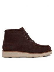 Timberland Trzewiki Britton Mills Chukka TB0A6CEPEIV1 Brązowy. Brązowe botki męskie Timberland, bez wzorów, ze skóry, bez obcasa, bez zapięcia. Za 769.99 zł.