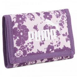 Portfel Puma Phase AOP Wallet, Dla obu płci. Fioletowe portfele męskie Puma, bez wzorów, z poliesteru. Za 90.00 zł.