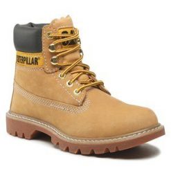 Trapery CAT Footwear. Brązowe trapery damskie CAT Footwear, bez zapięcia. Za 549.99 zł.