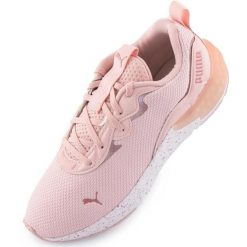 Damskie Buty Sportowe Puma Wms Cell Initiate Speckle Lotus Białe Różowe. Czerwone obuwie sportowe damskie Puma, bez wzorów, z materiału, bez zapięcia, do biegania. Za 172.67 zł.