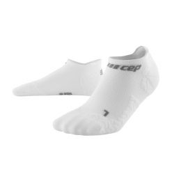 Skarpetki CEP Compression Ultralight No Show V3. Białe skarpety męskie CEP, bez wzorów, z materiału. Za 157.00 zł.
