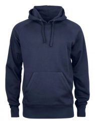 Clique bluza z kapturem Helix z mieszanki bawełny – dark navy. Niebieskie bluzy damskie CLIQUE, s, bez wzorów, z bawełny, bez ramiączek, z kapturem. Za 307.20 zł.