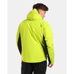 Kurtka narciarska Kilpi Tampa. Zielone kurtki sportowe męskie Kilpi, na zimę, m, bez wzorów, bez kaptura, narciarskie. Za 525.33 zł.