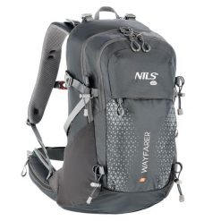 Plecak turystyczny Wayfarer 35L NC1925 Nils Camp. Brązowe plecaki męskie NILS CAMP, bez wzorów, sportowe. Za 199.00 zł.