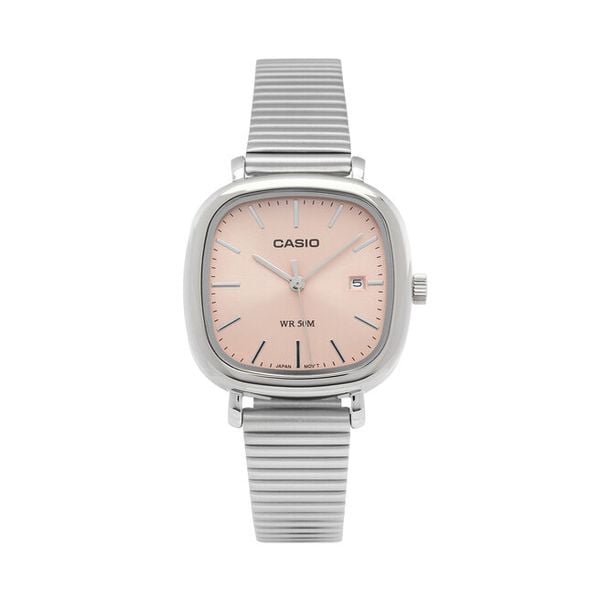 Zegarek Casio. Szare zegarki damskie Casio, srebrne. Za 319.99 zł.
