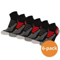 Skarpety turystyczne Xtreme Quarter, 6 par., Multi Black. Czarne skarpetki damskie XTREME SOCKSWEAR, bez wzorów. Za 181.99 zł.