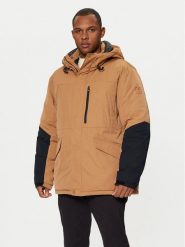Champion Kurtka zimowa 220355 Brązowy Regular Fit. Brązowe kurtki męskie Champion, na zimę, m, bez wzorów, z syntetyku, bez kaptura. Za 769.99 zł.
