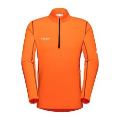Bluza trekkingowa męska Mammut Aenergy ML Half Zip Pull. Brązowe bluzy męskie Mammut, na zimę, m, bez wzorów, sportowe, bez ramiączek, bez kaptura. Za 468.50 zł.