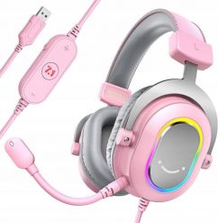 Słuchawki studyjne nauszne FIFINE H6P AmpliGame RGB dźwięk przestrzenny 7.1. Słuchawki nauszne Fifine. Za 218.58 zł.