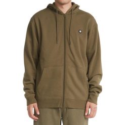 Bluza z kapturem DC Shoes Riot Zip Up, Mężczyźni. Zielone bluzy męskie DC Shoes, m, bez wzorów, z bawełny, sportowe, bez ramiączek, z kapturem. Za 390.00 zł.