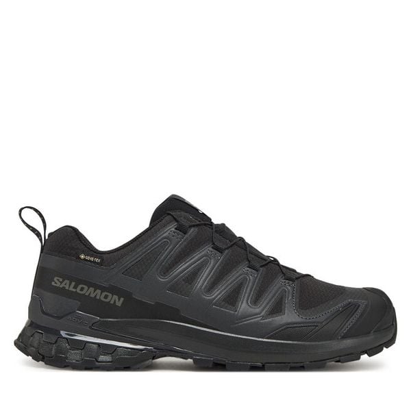 Trekkingi Salomon. Czarne buty zimowe męskie Salomon, z gore-texu, bez zapięcia. Za 769.99 zł.