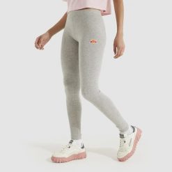 LEGGINSY DAMSKIE DŁUGIE ELLESSE KOLOR SZARY. Szare legginsy damskie Ellesse, bez wzorów, z bawełny. Za 84.62 zł.