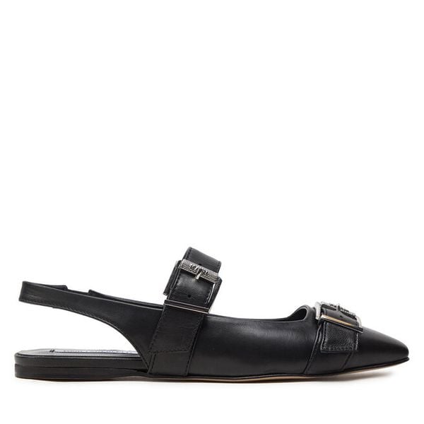 Baleriny KARL LAGERFELD. Czarne balerinki damskie KARL LAGERFELD, bez wzorów, bez obcasa, bez zapięcia. Za 499.99 zł.