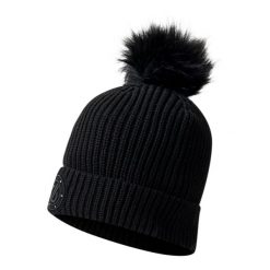 Czapka damska zimowa Knit Dare 2b. Czarne czapki damskie Dare 2B, na zimę, bez wzorów, sportowe. Za 173.50 zł.