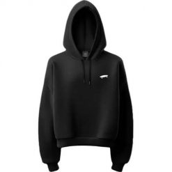 Bluza sportowa damska Vans VN000P5PBLK1. Czarne bluzy damskie Vans, xl, bez wzorów, z bawełny, sportowe, bez ramiączek, z kapturem. Za 449.00 zł.