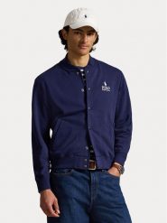 Polo Ralph Lauren Bluza 710B20169001 Granatowy Regular Fit. Niebieskie bluzy męskie Polo Ralph Lauren, m, bez wzorów, z syntetyku, bez ramiączek, bez kaptura. Za 1,599.00 zł.