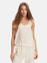 Marella Top Meana 2513161045 Écru Regular Fit. Topy damskie Marella, bez wzorów, z jedwabiu, bez kołnierzyka, bez ramiączek. Za 429.99 zł.