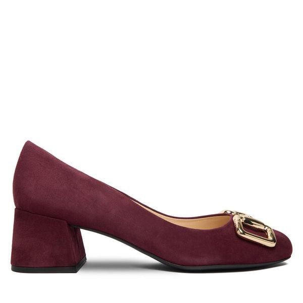 Półbuty HÖGL. Czarne półbuty damskie HÖGL, bez wzorów, bez obcasa, na obcasie, bez zapięcia. Za 429.99 zł.