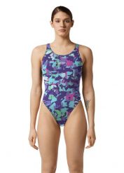 Akron Polie Swimsuit – Rozmiar 38. Fioletowe stroje kąpielowe damskie AKRON, l, bez wzorów, z materiału. Za 158.02 zł.