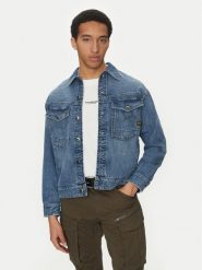 G-Star Raw Kurtka jeansowa Dakota D23593-D536 H152 Niebieski Regular Fit. Niebieskie kurtki męskie G-Star Raw, l, bez wzorów, z bawełny, retro, bez kaptura. Za 519.99 zł.
