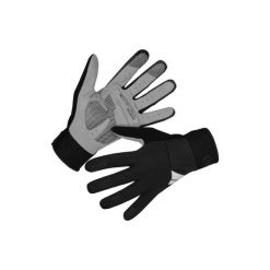 Rękawiczki rowerowe męskie Endura Windchill. Czarne rękawiczki damskie ENDURA, bez wzorów. Za 136.00 zł.