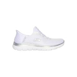 Femme SUMMITS-DIAMOND DREAM Skechers WSL 150123 Blanc Skechers. Białe obuwie sportowe damskie Skechers, bez wzorów, z materiału, bez zapięcia. Za 489.00 zł.