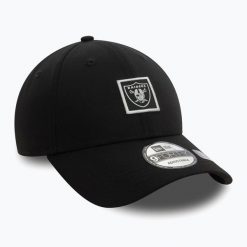 Czapka z daszkiem New Era Metallic Patch 9FORTY Las Vegas Raiders. Czarne czapki damskie New Era, na zimę, bez wzorów. Za 119.99 zł.