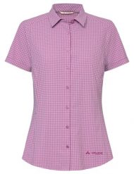 Koszula damska Seiland Shirt III. Czerwone koszule damskie Vaude, bez wzorów, z materiału, bez kołnierzyka, bez ramiączek. Za 371.25 zł.