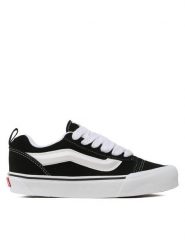 Vans Tenisówki Knu Skool VN0009QC6BT1 Czarny. Czarne trampki i tenisówki damskie Vans, bez wzorów, ze skóry, bez zapięcia. Za 249.00 zł.