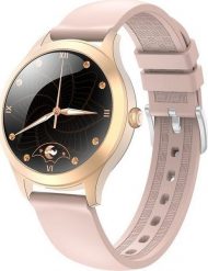 Smartwatch Gino Rossi SW014-3 Różowy (15690-uniw). Czerwone zegarki smartwatch Gino Rossi, bez wzorów. Za 271.65 zł.