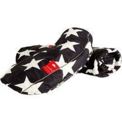 Wobs HandMof Stars Czarny/Biały. Czarne rękawiczki damskie WOBS, bez wzorów. Za 332.95 zł.