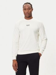 EA7 Emporio Armani Bluza 8NPM30 PJVRZ U1105 Beżowy Regular Fit. Brązowe bluzy męskie EA7 Emporio Armani, m, bez wzorów, z bawełny, bez ramiączek, bez kaptura. Za 279.99 zł.