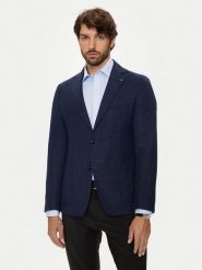 Boss Marynarka C-Hanry-233 50521629 Granatowy Slim Fit. Niebieskie marynarki męskie Boss, m, bez wzorów, z syntetyku, bez kołnierzyka, bez ramiączek. Za 1,379.00 zł.