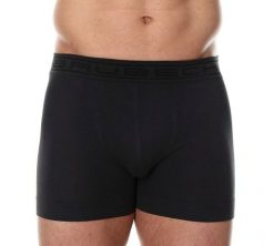 Brubeck Bokserki męskie Comfort Cotton ciemnografitowe r. XXL (BX00501A). Szare bokserki męskie Brubeck, bez wzorów. Za 57.98 zł.