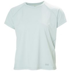 Damski jersey Helly Hansen Shine Solen. Zielone koszulki sportowe damskie Helly Hansen, bez wzorów, z jersey, bez ramiączek. Za 274.00 zł.