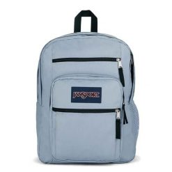 Plecak Jansport Big Student Blue Dusk. Niebieskie plecaki męskie Jansport, bez wzorów, z materiału, młodzieżowe. Za 199.00 zł.