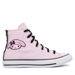 Trampki Converse. Czerwone trampki i tenisówki damskie Converse, bez wzorów, bez zapięcia. Za 399.99 zł.