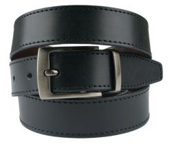 Elegancki Pasek Dwustronny do Spodni, Czarno-Brązowy, Męski, Skórzany -ZET. Brązowe paski męskie Zet, ze skóry, eleganckie. Za 89.00 zł.