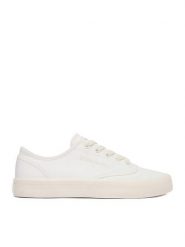 Guess Jeans Tenisówki CWBEO-WE-2025 Biały. Białe trampki i tenisówki damskie Guess Jeans, z aplikacjami, z jeansu, bez zapięcia. Za 189.99 zł.