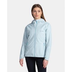 Damska kurtka outdoorowa Kilpi SONNA-W. Szare kurtki sportowe damskie Kilpi, xs, bez wzorów, z softshellu, bez ramiączek, bez kaptura, trekkingowe. Za 289.86 zł.
