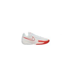 Buty sportowe Nike Air Zoom G.T. Cut Academy Białe. Białe buty sportowe męskie Nike, bez wzorów, ze skóry, bez zapięcia, do koszykówki. Za 419.35 zł.