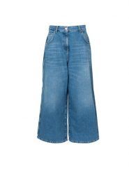 Pinko Jeansy "Hans Coulotte" | 1V10U2 Y5RF | Kobieta | Niebieski. Niebieskie jeansy damskie Pinko, bez wzorów, z bawełny, eleganckie. W wyprzedaży za 369.00 zł.