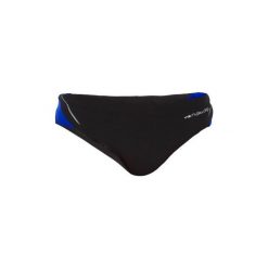 Slipki pływackie 900 YOKE męskie. Czarne slipki męskie NABAIJI, m, bez wzorów, z materiału. Za 39.99 zł.